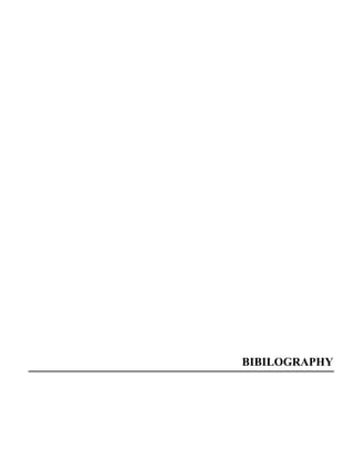 BIBILOGRAPHY
 