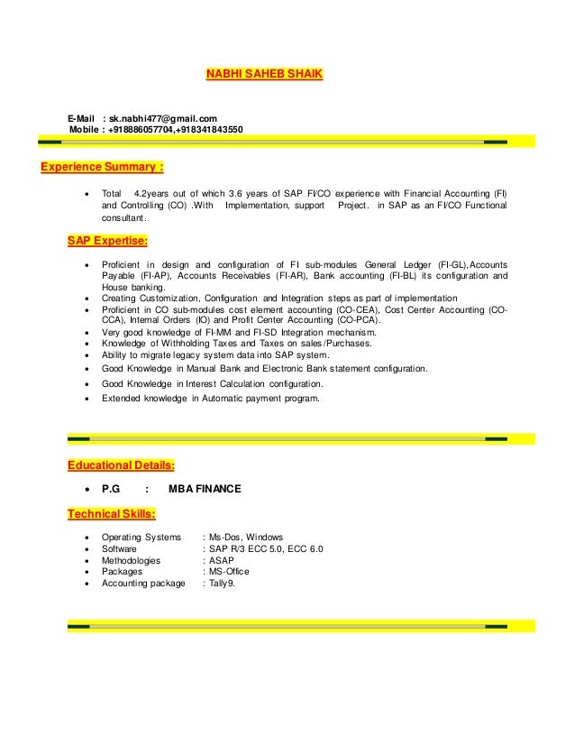 latest resume models