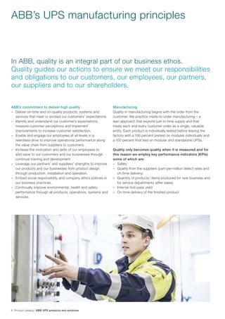 ABB_UPS_Product_Catalog_EN | PDF