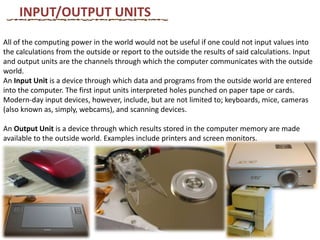 ORGANIZATIONAL AND OPERATIONAL ASPECT OF COMPUTER | PPTX
