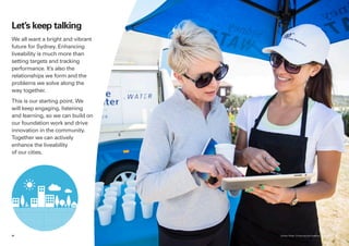 Enhancing Liveability Our commitment to enhancing the liveability of our city | PDF