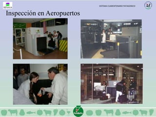 Inspección en Aeropuertos 
SISTEMA CUARENTENARIO PATAGONICO 
 