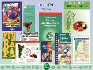 DIFUSIÓN 
Folletería 
 