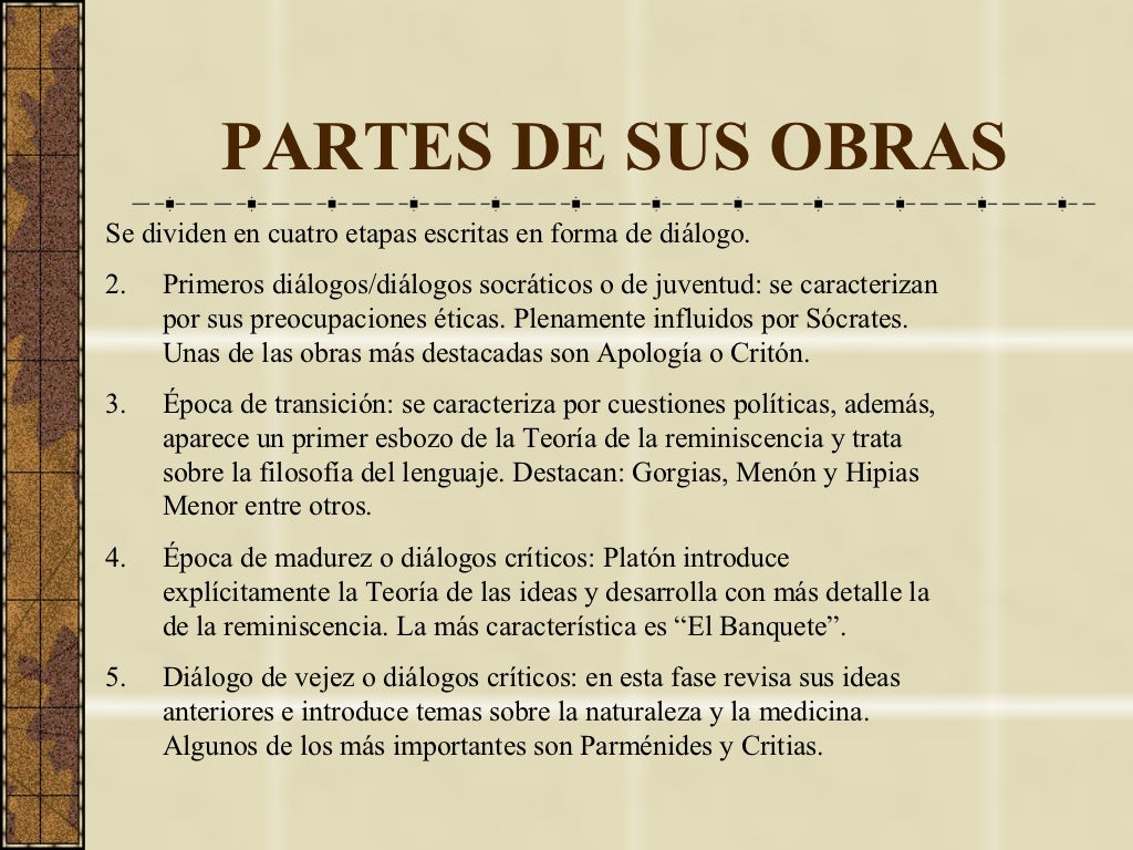 El Amor para Platón