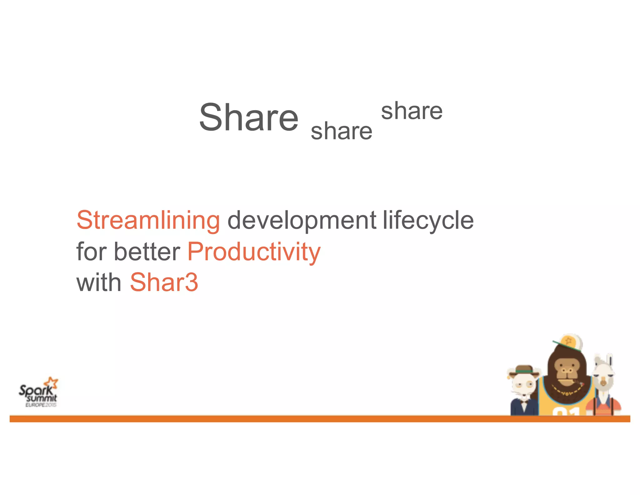 Share share
share
Streamlining development lifecycle
for better Productivity
with Shar3
 