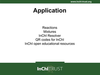 IC-SDV 2019: The IUPAC InChI Chemical Structure Standard – Today and ...