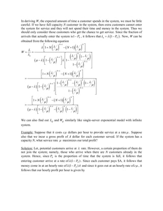 Queueing theory | PDF