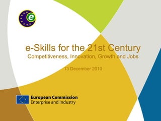 Andre Richier - e-Skills for the 21st Century