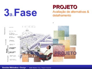 PROJETO   Avaliação de alternativas & detalhamento   ,   3 a. Fase 