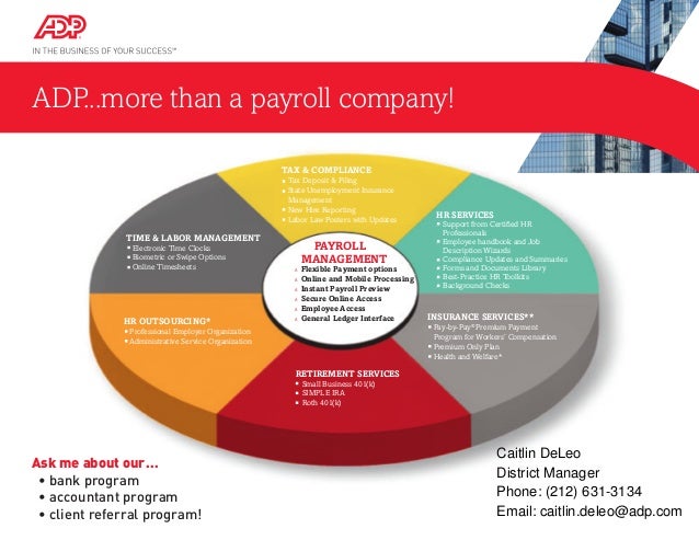 What online features does ADP Payroll have?