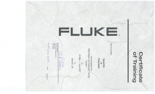 Daniel Fluke 96XX Spec-Analyzer Calibrator