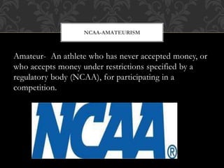 Should College Athletes Get Paid