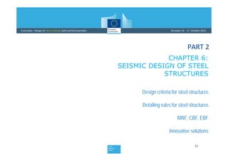 Comprehensive Seismic Design of Steel Structures Using Eurocode 8 | PDF