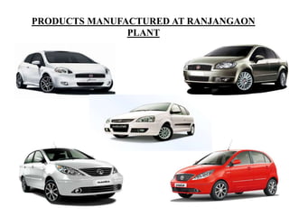 PRODUCTS MANUFACTURED AT RANJANGAON
PLANT
 