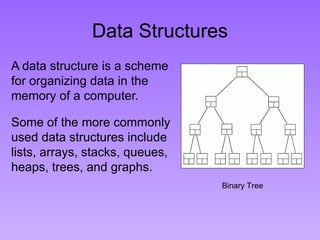 analysis of data structure 09c-DataStructuresListsArrays.ppt