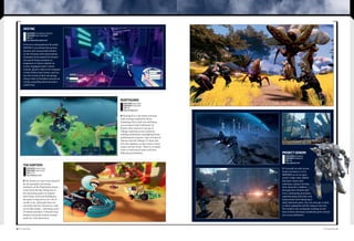 PC PowerPlay 3736 PC PowerPlay
DESYNC
Developer The Foregone Syndicate
Publisher Adult Swim Games
Due 2016
http://www.desync-game.com/
n Set in a cyberpunk neo-lit world,
DESYNC is an intense first person
shooter and was partially funded
by the Victorian state government.
Gameplay feels inspired by Doom’s
fast-paced flashy aesthetic as
fragments of colour explode on
screen. Equipped with a varied
arsenal, players collect new weapons
as they defeat more bosses, and can
use the terrain to their advantage,
firing a blast of buckshot towards an
enemy, propelling them towards a
spiked trap.
Northgard
Developer Shiro Games
Publisher Shiro Games
Due 2016
http://northgard.net/
n Northgard is a top-down real-time
indie strategy inspired by Norse
mythology that could very well keep
you occupied until Civilization VI.
Players take control of a group of
Vikings exploring a new continent,
building settlements and fighting Norse
mythological creatures. Fans of Game of
Thrones and the Vikings TV show will
love the emphasis on dire wolves, harsh
winter and the North. There is an online
mode as well and AI units each have
differing personalities.
TheKarters
Developer Cmoar Studio
Publisher Cmoar Studio
Due Q3 2016
http://thekarters.com/
n The Karters is a kart racer inspired
by the gameplay and design
aesthetics of the PlayStation classic,
Crash Team Racing. Being one of
few upcoming games to support
both online and local multiplayer,
the game is expected to be a lot of
arcade-y fun. Although there are
currently only five characters, each
are lovably quirky – including a pair
of cheeky meerkats. Colourful map
designs and goofy weapon designs
make for a fun distraction.
Project Genom
Developer NeuronHaze
Publisher NeuronHaze
Due 2016
https://pgenom.com/
n Currently in early access,
Project Genom is a sci-fi
MMORPG set in an open
world. Unlike other MMOs
that have classes and
subclasses, players develop
their character’s abilities
through three flexible skill
trees, undergoing mutations,
experimenting with their own
human body and enhancing it
with cybernetic parts. You can even get a robot
or alien companion and fly using an exo-suit.
The world is also constantly evolving in real
time as flora and fauna seamlessly grow around
you as you adventure.
 