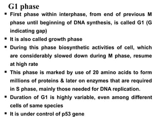 Cell cycle | PPTX