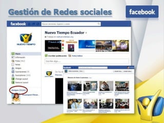 Ações de Comunicação no Equador - Christian Gavilanes