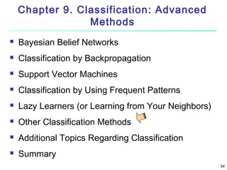 Data Mining: Concepts and techniques classification _chapter 9 ...