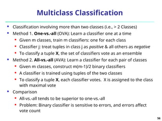 Advanced Concept of Classification - Data Mining | PPT