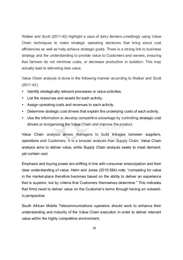Dissertation on telecom industry