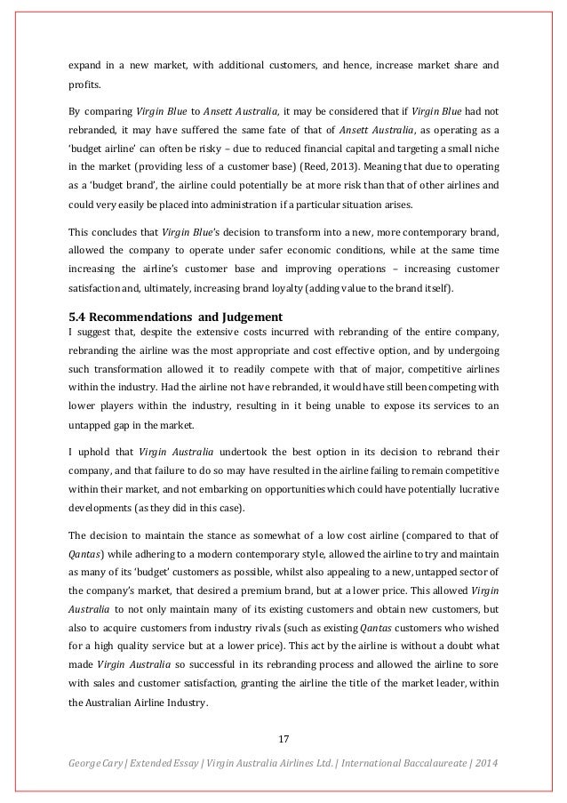 Qantas marketing essay - buy an essay online