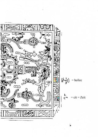 Das Bild auf dem Sarkophag von Palenque von Erhard Landmann