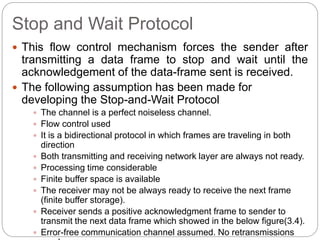 Flow Control Wait 09 Data Link LayerFlow Control.ppt