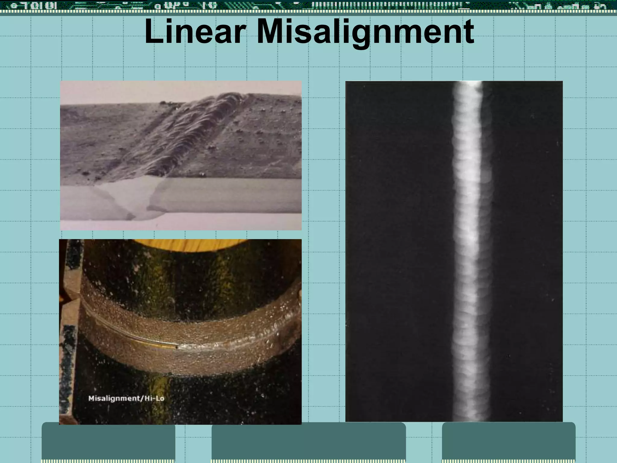 Linear Misalignment
 
