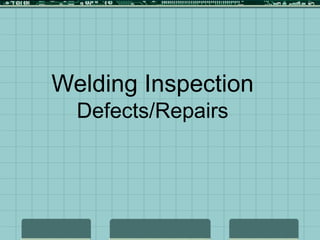 Welding Defect.ppt