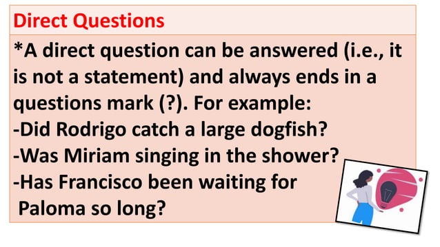 09 direct and indirect questions | PPTX