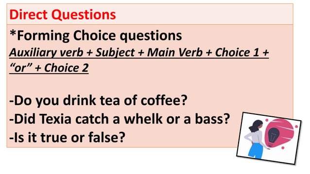 09 direct and indirect questions | PPTX