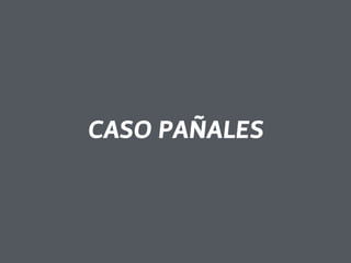 CASO PAÑALES 
 