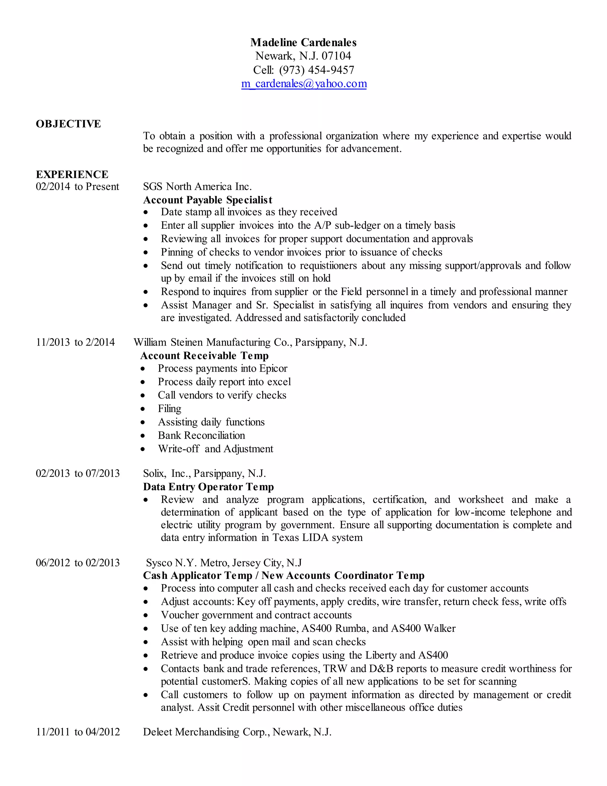 MADELINE UPDATED RESUMES PDF - MADELINE UPDATED RESUMES 1 2048 