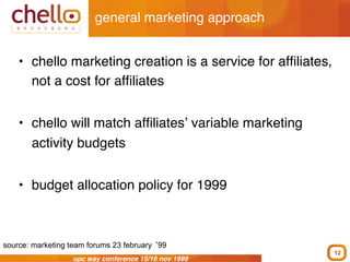 Chello Marketing | PDF