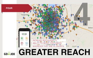 FOUR
GREATER REACH
 