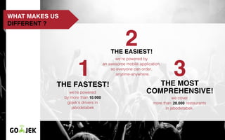 WHAT MAKES US
DIFFERENT ?
 