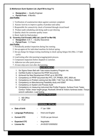 Vendor Quality_Chander Parkash | PDF