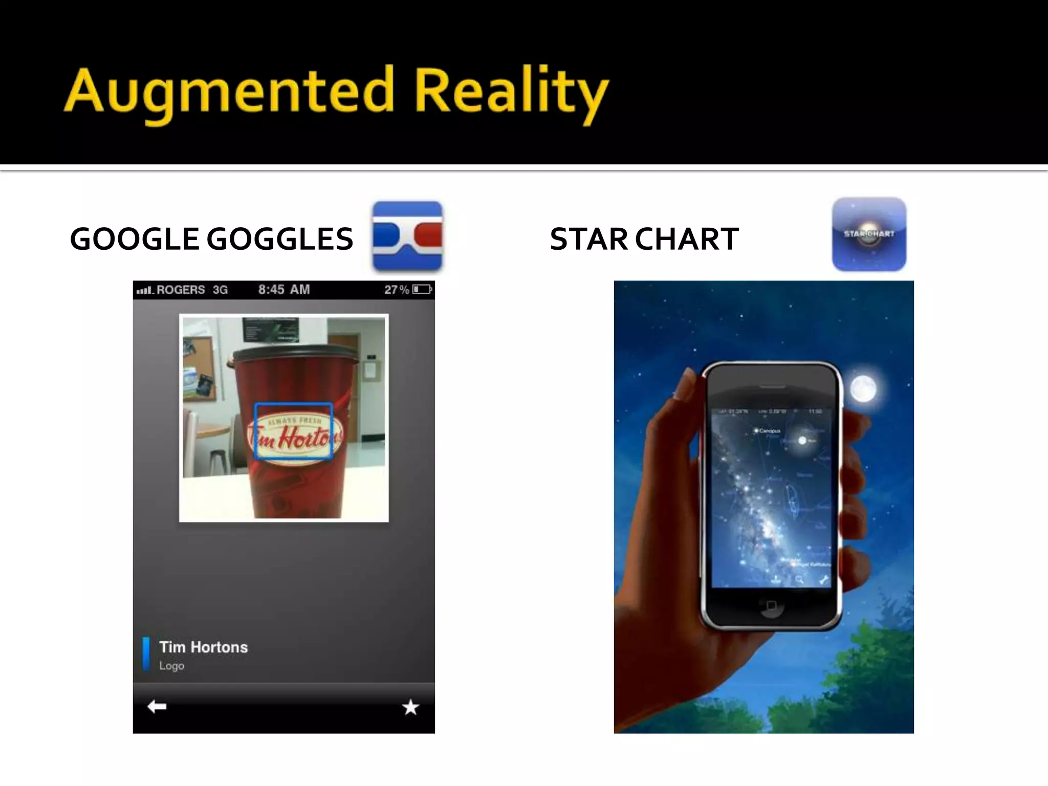 GOOGLE GOGGLES STAR CHART
 