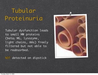 Proteinuria