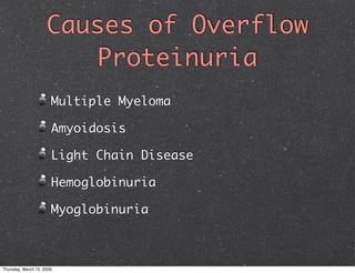 Proteinuria