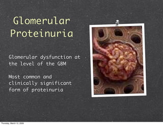 Proteinuria