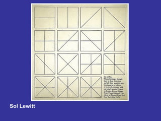 Sol Lewitt
 