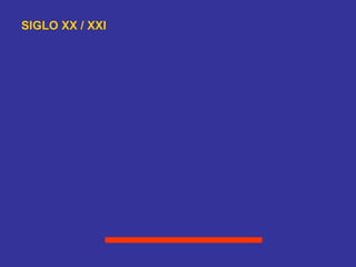 SIGLO XX / XXI
 