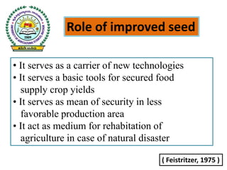 Seed Quality Ppt 1