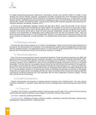 Go-Lab Classroom Scenarios Handbook | PDF