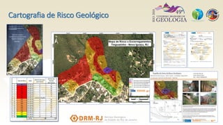 Cartografia de Risco Geológico
 