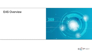 E4S Overview
 