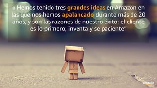 La innovación en Amazon y Amazon Web Services | PDF