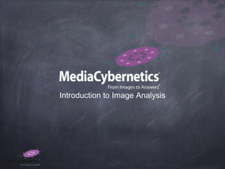 Introduction to Image Analysis
 